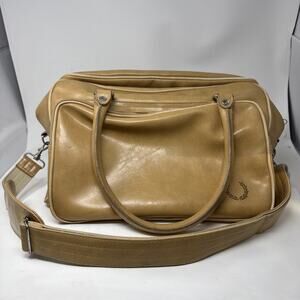Fred Perry School Shoulder Bag Large Capacity Travel Authentic